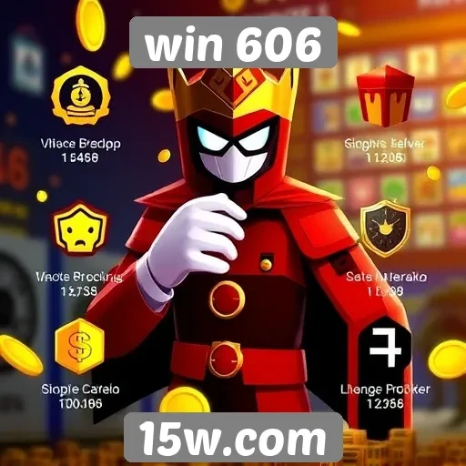 Análise das funcionalidades do site de jogos win 606